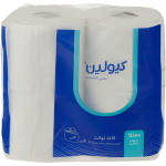 دستمال توالت ۴ لایه کیولین