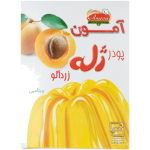 پودر ژله زرد آلو آمون