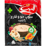سوپ جو و قارچ خامه الیت